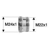 adapter M24x1/M22x1 długi
